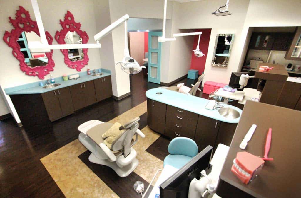 Treatment area at Frisco Mini Molars Pediatric Dentistry, where sealants are placed, Frisco, TX
